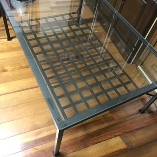 IKEA ガラス ローテーブル