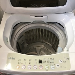 2016年製 Haier ハイアール 7.0kg洗濯機 JW-K70K-デュポンガスライター 