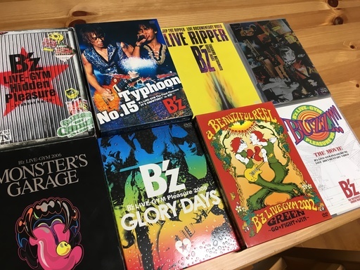 B’z　ライブDVD８セット