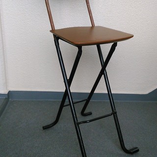 便利な折り畳み式　椅子　ハイチェア　レトロ