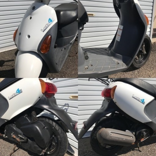 スズキ レッツ4 4st 白 6340km 美車 オイル交換済み 原付 スクーター 50cc バイク 通勤 通学 Win S 高田のバイク の中古あげます 譲ります ジモティーで不用品の処分