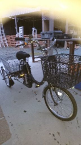 超美品Panasonic 3輪電動アシスト自転車
