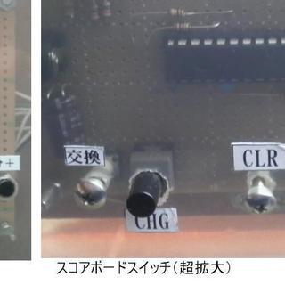 バスケットボール用「カウントタウンタイマーとスコアボード」＋「２４秒タイマーユニットのジャンク」