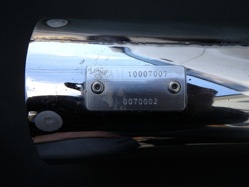 スーパーカブ110 (JA07) モリワキ メガホンマフラー（メッキ）