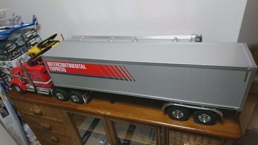 【自動牽引可能！】TAMIYA　キングハウラー＆トレーラーセット