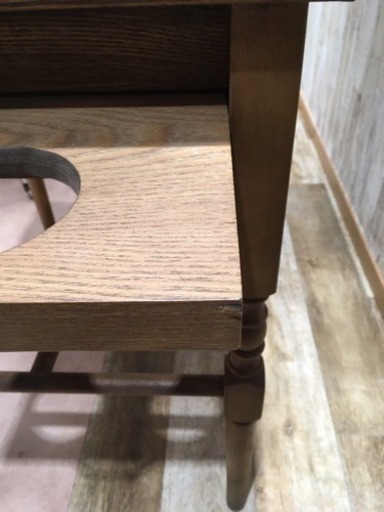 両面ドレッサー リラクゼーションシャンプーユニット 天然木製両面