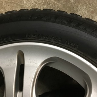 中古タイヤ付きアルミホイール 195 65 15 アルミホイール タイヤ 