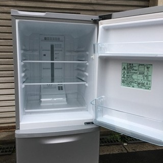 愛知岐阜/送料込★パナソニック 138L冷蔵庫 NR-B148W-S 2016年 冷蔵庫 パナソニック 138L NR-B148W 2016年製【3ヶ月保証☆送料に設置