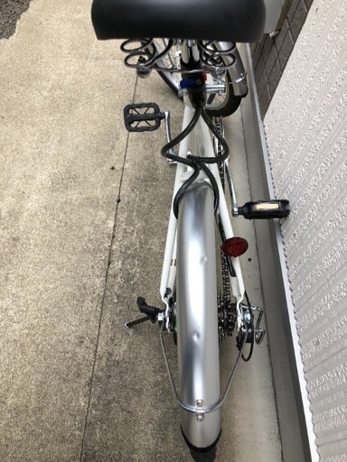 20インチ折りたたみ自転車 カゴ付き