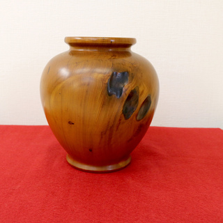 屋久杉の壺 4点(内2点はヒビ有り)