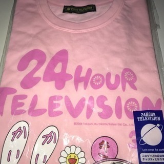【500】24時間テレビ・2008年・TシャツSSピンク・嵐