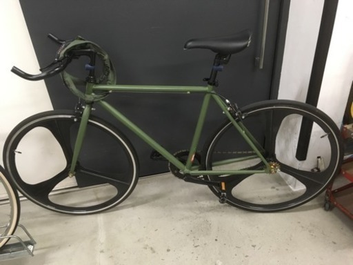 自転車(カーキ色)