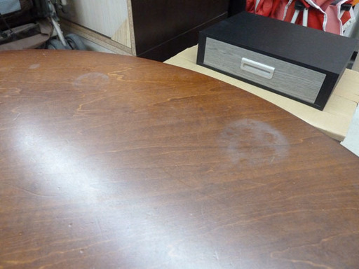 新札幌発 ニトリブラウン 食卓テーブル ダイニングテーブルセット椅子2脚付ラフィネ トップ新札幌店 新札幌 のテーブル ダイニングテーブル の中古あげます 譲ります ジモティーで不用品の処分