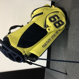 【PEARLY GATES（パーリーゲイツ ）】黄色  ニコちゃん キャディバック