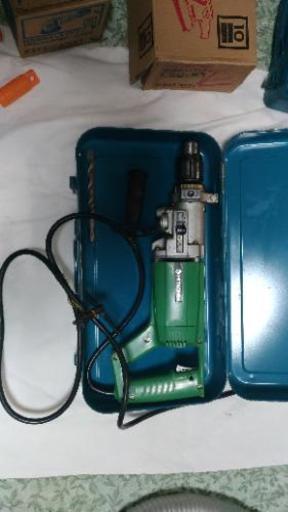 日立　電動工具６種　まとめ売り　電気かんな　電気丸のこ　電気ジグソー　ドリル　振動ドリル　電気ディスクグラインダ