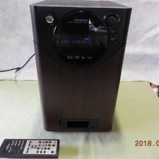 ONKYO デジタルサラウンドシステムDHT-S1A PAW美品！