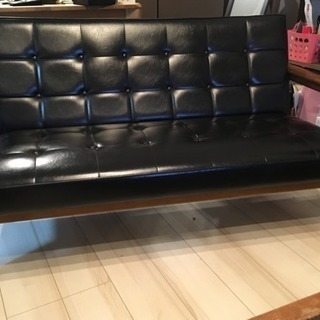 カリモク Kチェア2シーター　送料込み！引き取りも可！ カリモク Kチェア2シーター送料込み！引き取りも可！