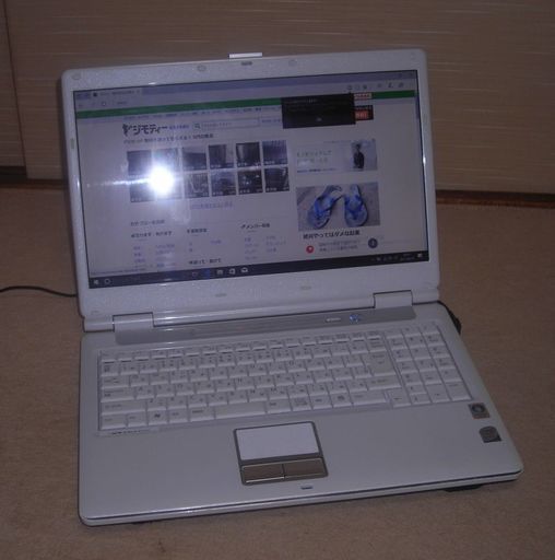 【終了】富士通ノート NF/C50 (P8400/4G/160G/Win10)