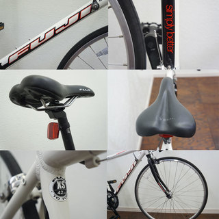 ■FUJI　NEWEST4.0■3×8段変速■XS/42㎝/700×25C■ロードバイク■