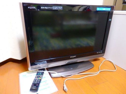 SHARP/AQUOS ブルーレイ内蔵型TV 26V