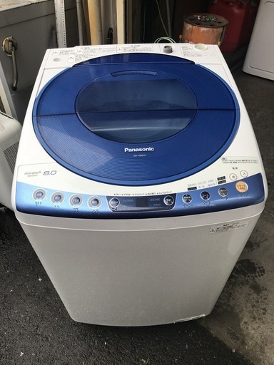 308あ☆ﾊﾟﾅｿﾆｯｸ　全自動洗濯機★2012年製　分解洗浄済み！