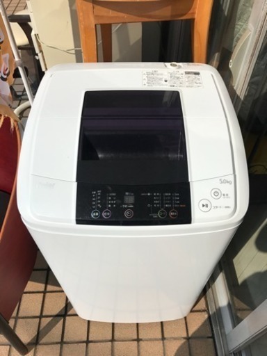 14年製　ハイアール５キロ洗濯機　中古リサイクルショップ宮崎屋18.３.８