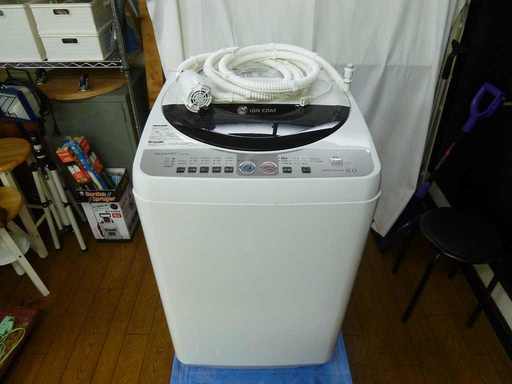 ★☆ SHARP シャープ  全自動洗濯機 ES-FG60J 6.0㎏ 除菌＆防臭「Ag+イオン」2009年製 ☆★