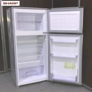 ❸㊻送料無料です✌オススメ！2015年製 レンジも置ける★シャープ118L冷蔵庫