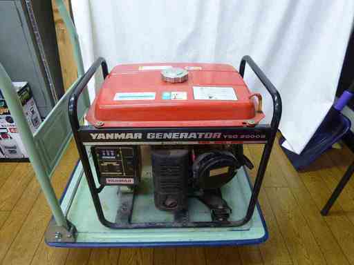 ★☆ YANMAR ヤンマー エンジン 発電機 YSG2000B-5 60Hz ☆★