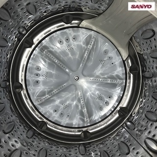 ➍⑪送料無料★乾きが早い！快速カラッと風乾燥★SANYO 7.0㎏ 洗濯機