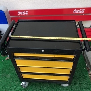 工具箱4段 キャスター付き