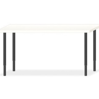 IKEA テーブル 白 150X75 高さ調節可