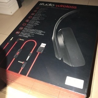 【beats】ビーツスタジオワイヤレスヘッドホン♪