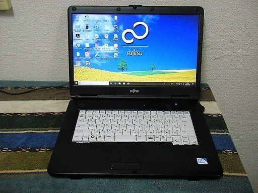 15.6型/外観綺麗/MS Office/HDD250GB/メモリ4GB/Core2Duo/すぐ使えるWindows10/すぐ繋がるWi-Hi/DVDSマルチ/メディア作成ツール付