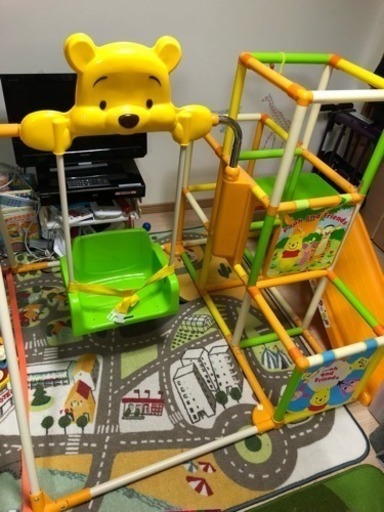くまのプーさん　おりたたみスロープ　キッズパークＳＰ