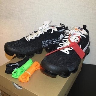 オフホワイト×ナイキ the 10 Air VaporMax F...