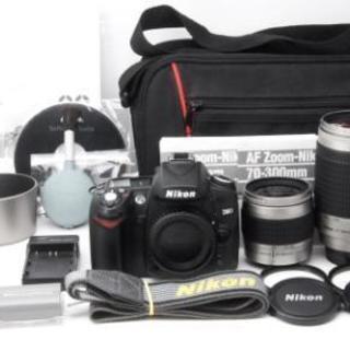 ★本格一眼☆初心者におすすめ★ニコン D90 Wズーム！ 300mmの超望遠付き！代引き発送！送料、代引き手数料無料サービス中！