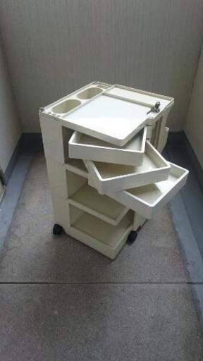 収納 ワゴン ボビーワゴン ホビーワゴン デザイナー 美容師 かずのり 八尾の家具の中古あげます 譲ります ジモティーで不用品の処分