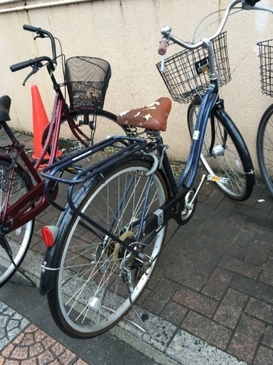 イス破れあり 自転車