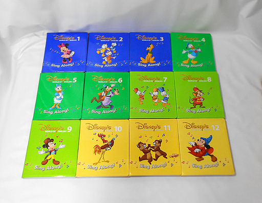 札幌 ディズニー英語システム DWE シングアロング DVD/CD/絵本 セット