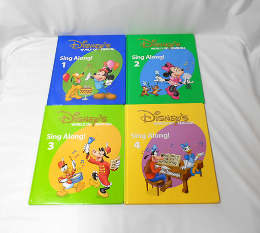 DWE☆ディズニー英語システムシングアロング絵本&CD