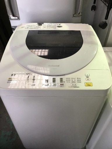 [ナショナル]洗濯機   6k  NA-F60PZ7 2006年製