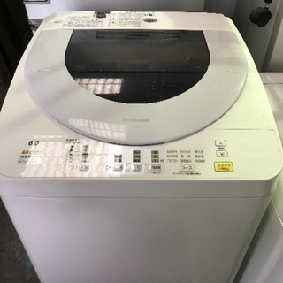 [ナショナル]洗濯機   6k  NA-F60PZ7 2006年製