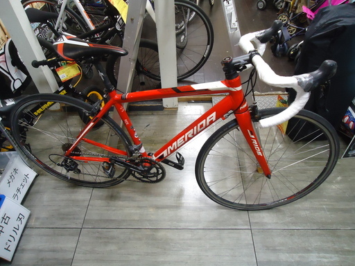 【エコプラス小倉南店】スタッフが大オススメ！！ 定価 92772円 中古品 メリダ MERIDA RIDE レッド 80