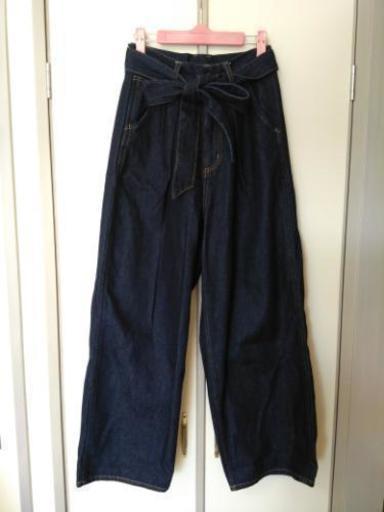 ♡デニムワイドパンツ♡売ります レディース