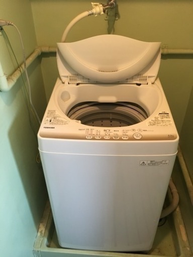 TOSHIBA製全自動電気洗濯機(3年使用)