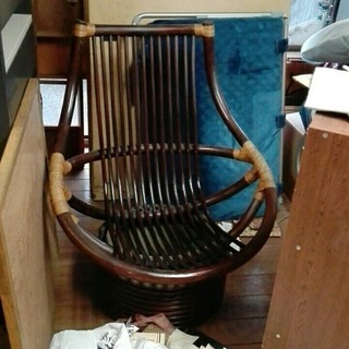値下げしました　籐の椅子その2