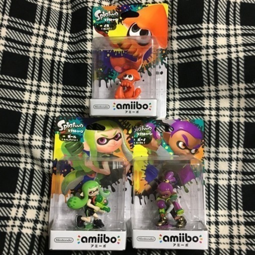 Splatoon　限定カラーamiibo