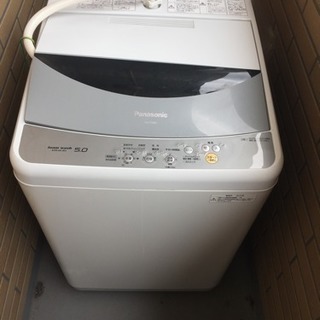 パナソニック  5k  の洗濯機 2010年製さしあげまーす