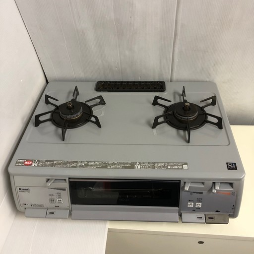 ▼Rinnai リンナイ グリル付き2口　LPガスコンロ RT62VHT-L　13A調整済　　 調布市